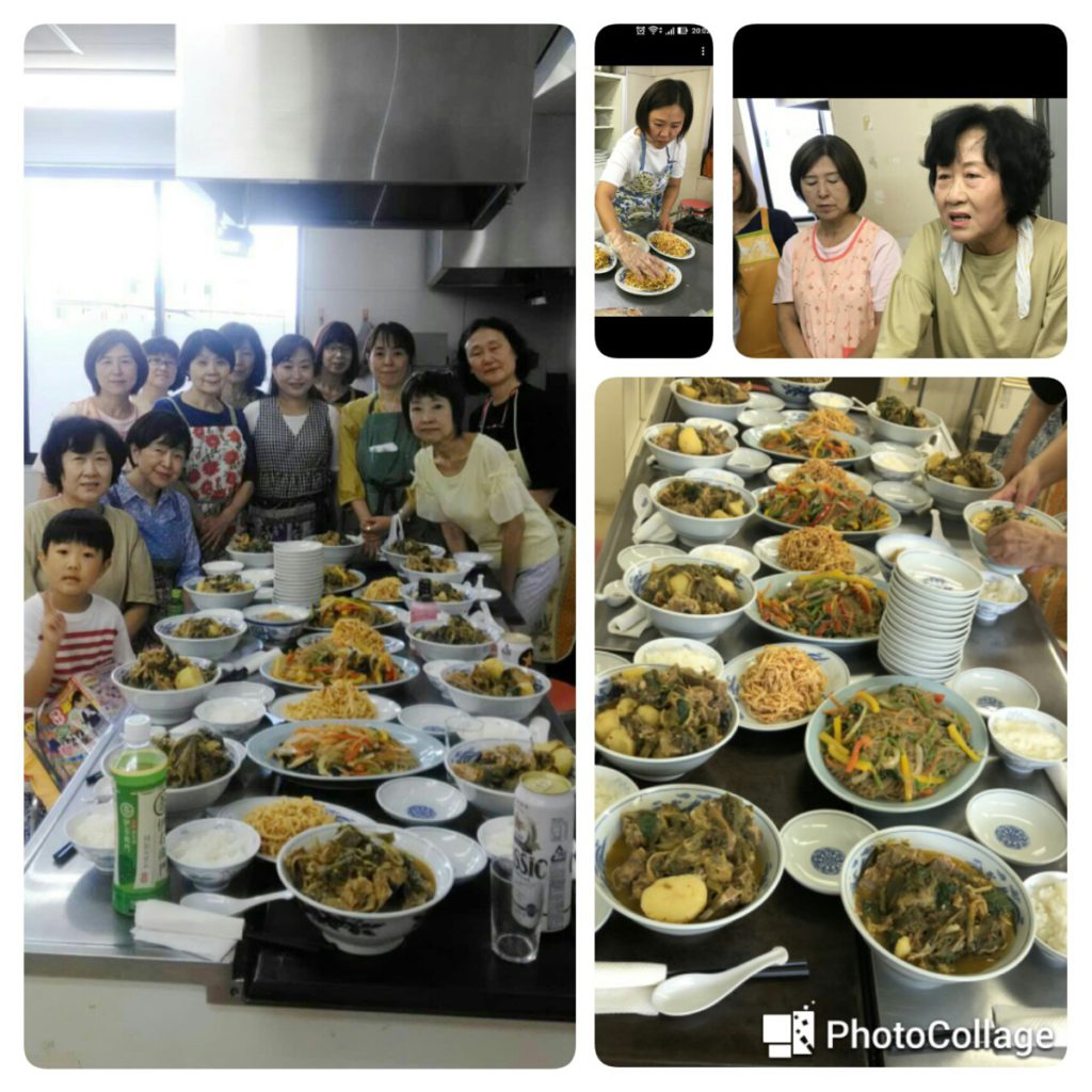 韓国語教室、LAC語学教室　料理教室